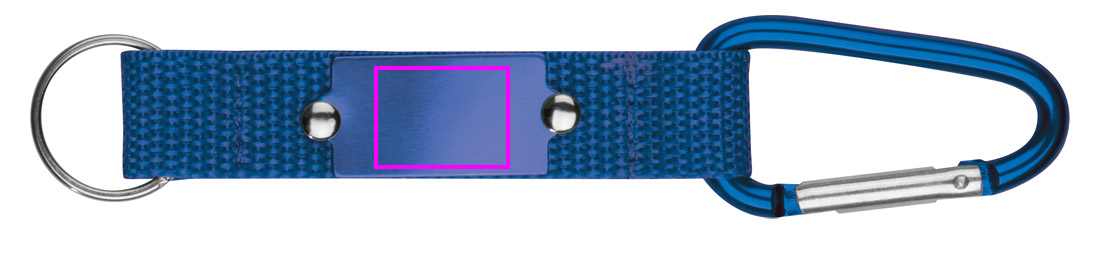 Brelok z karabińczykiem PHYLLIS