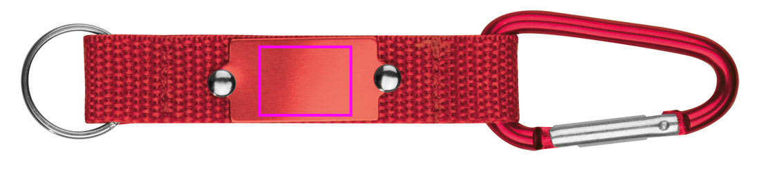 Brelok z karabińczykiem PHYLLIS