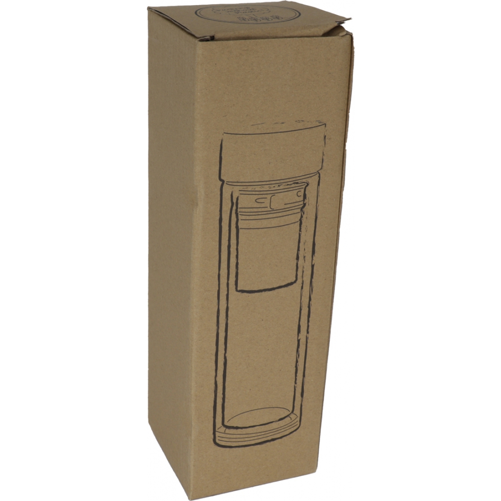 Butelka szklana termiczna 420 ml HENDRIK