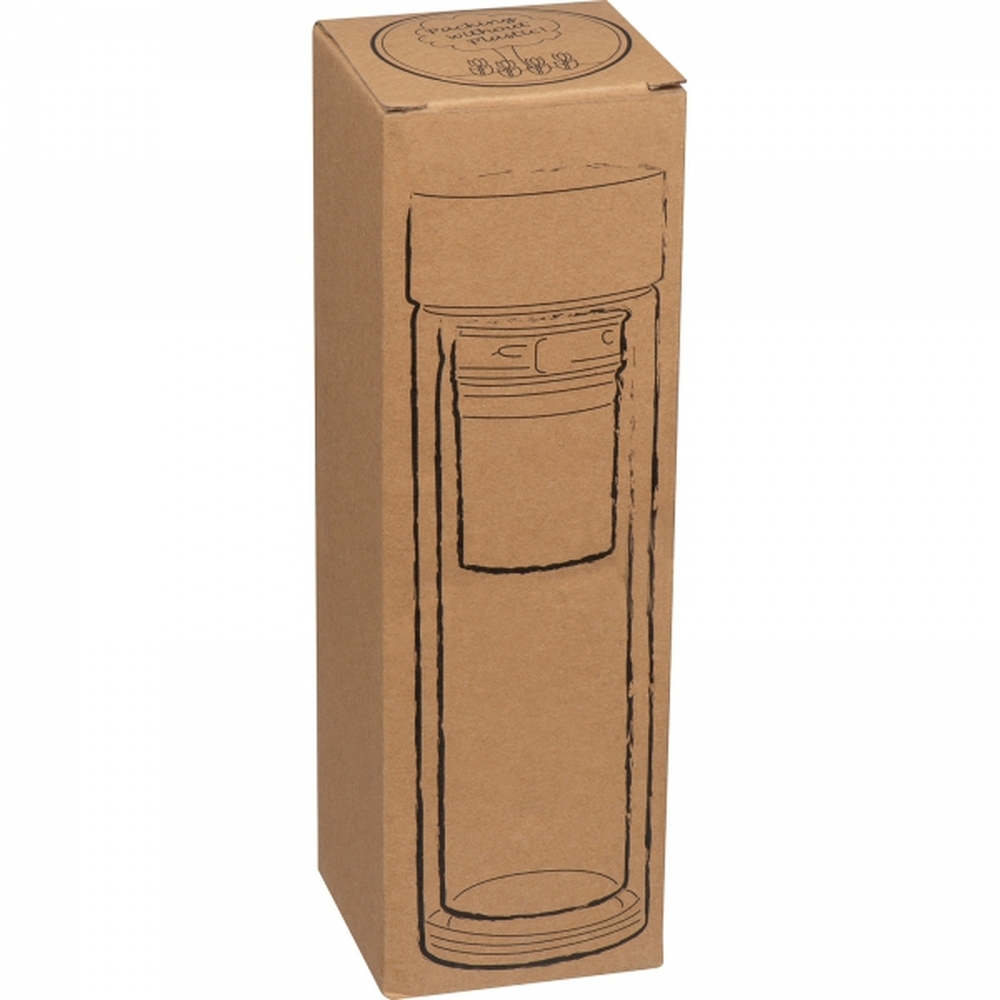 Butelka szklana termiczna 420 ml HENDRIK