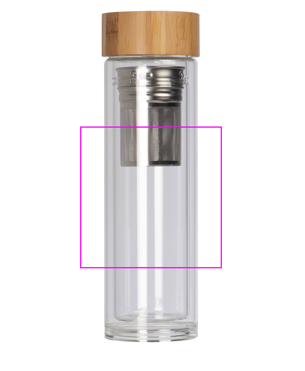 Butelka szklana termiczna 420 ml HENDRIK