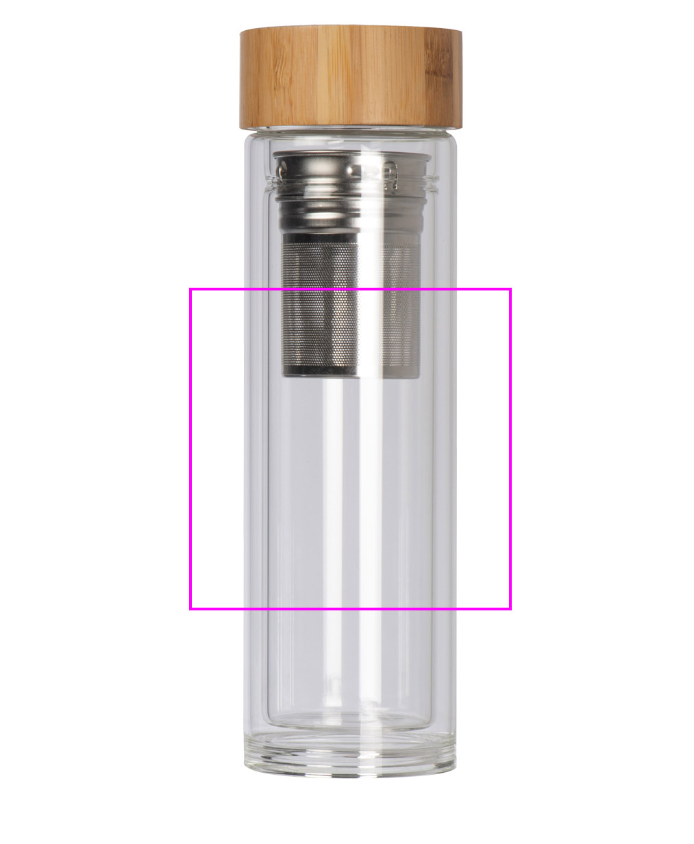 Butelka szklana termiczna 420 ml HENDRIK