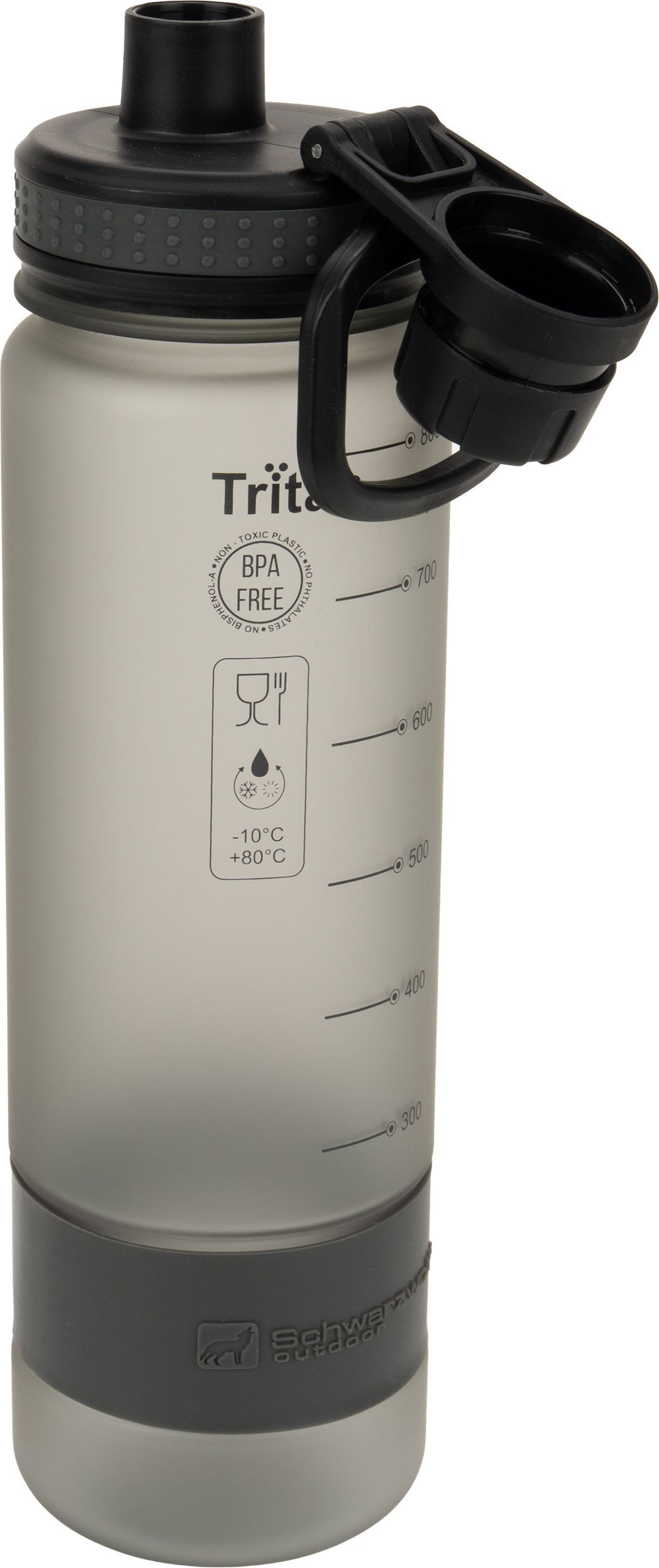 Butelka z tritanu 800 ml KIBO Schwarzwolf