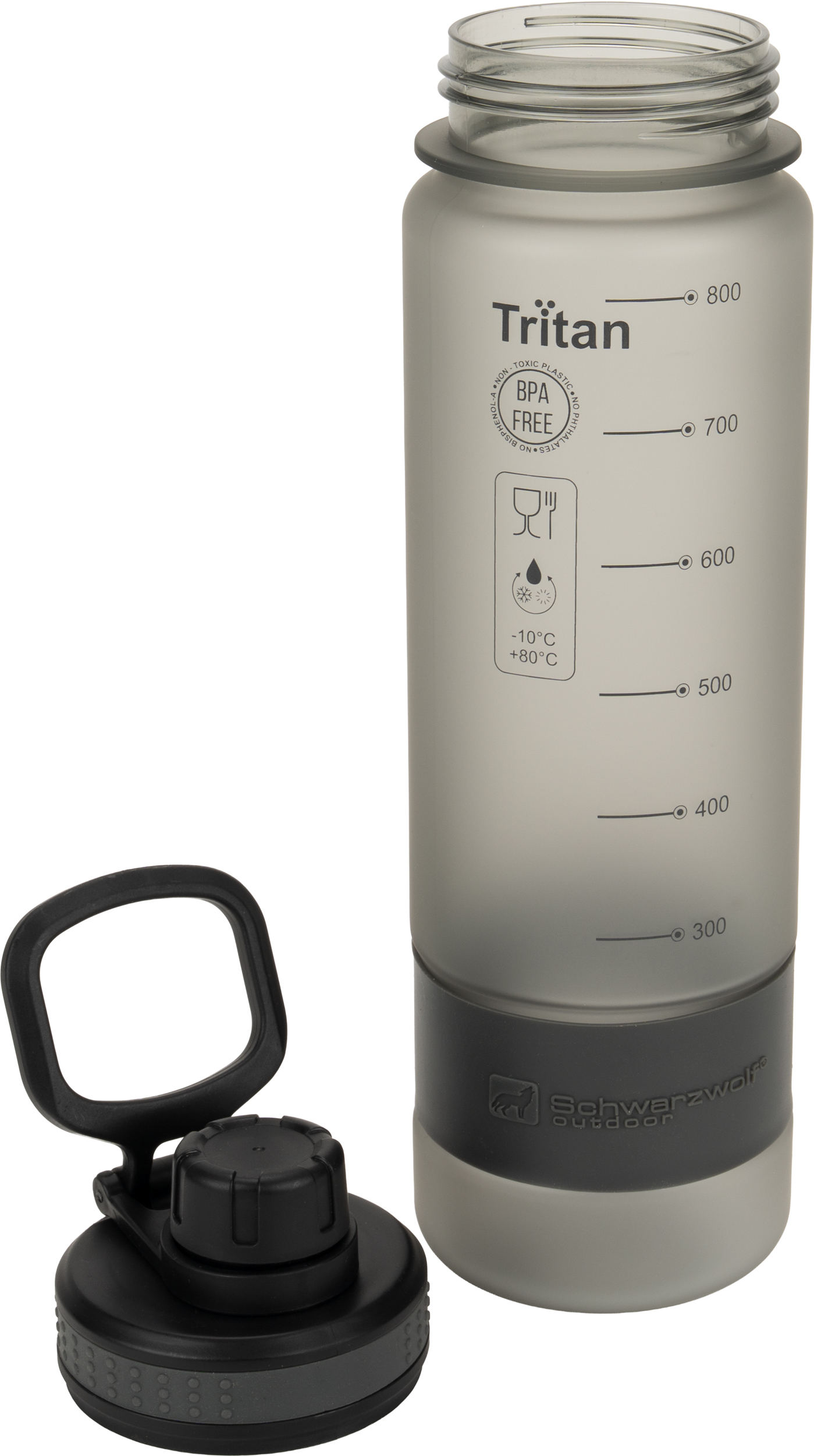 Butelka z tritanu 800 ml KIBO Schwarzwolf