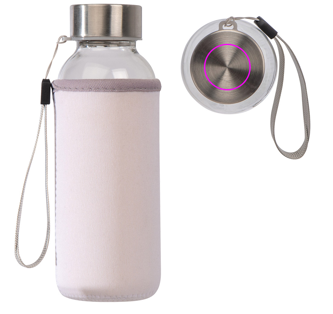 Butelka szklana z pokrowcem 300 ml LOTTE