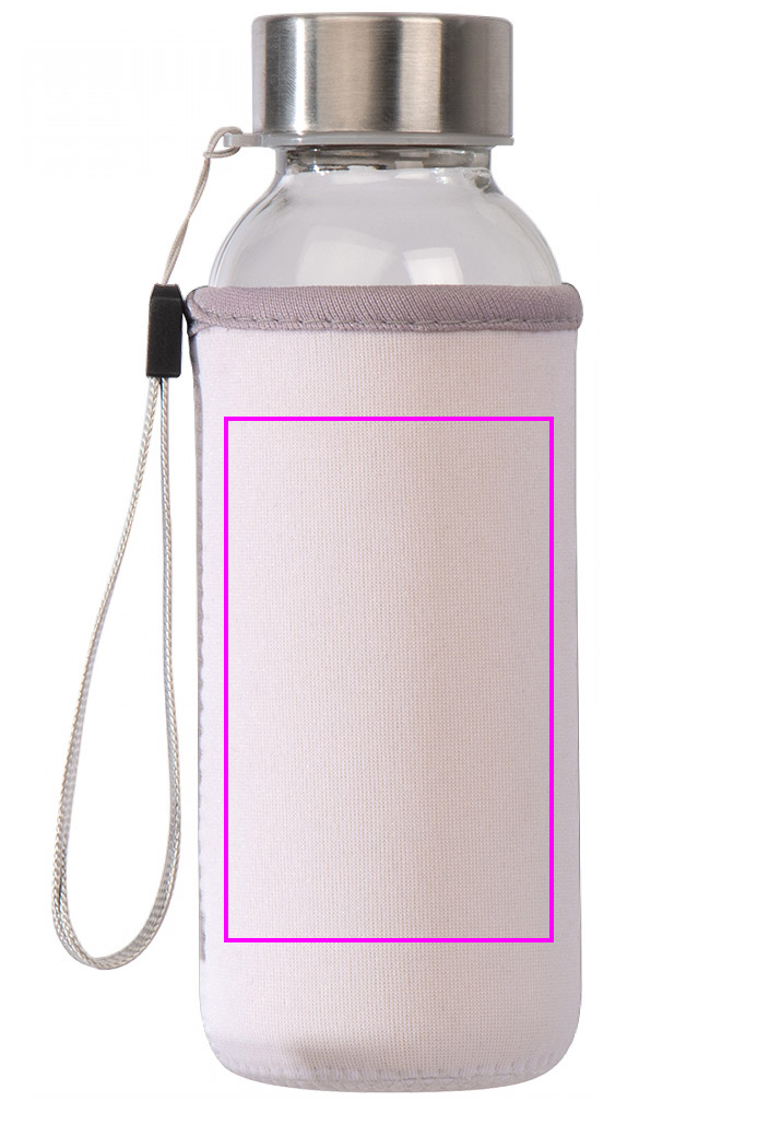 Butelka szklana z pokrowcem 300 ml LOTTE