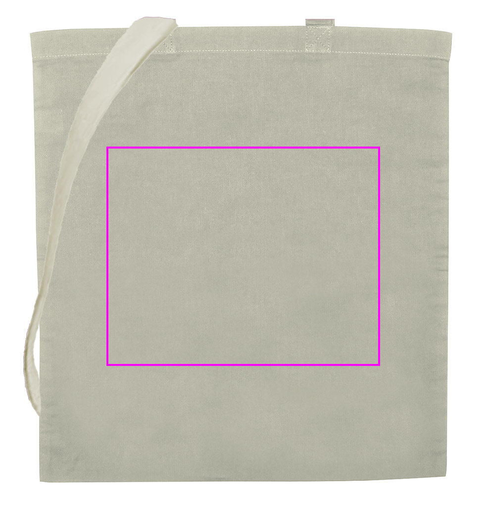 Torba bawełniana z długimi uszami 140 g/m2 LANCE