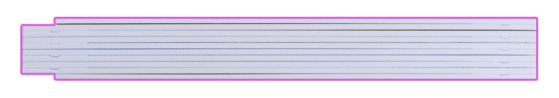 Miarka składana 2 m ALEXANDRA