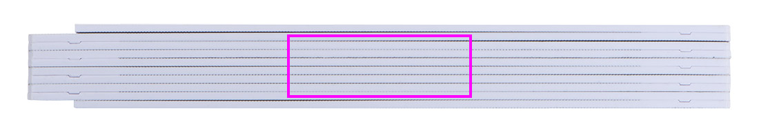 Miarka składana 2 m ALEXANDRA