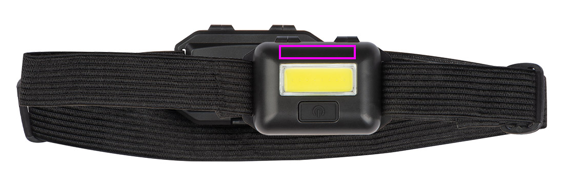 Latarka czołowa COB 3W LILIANA