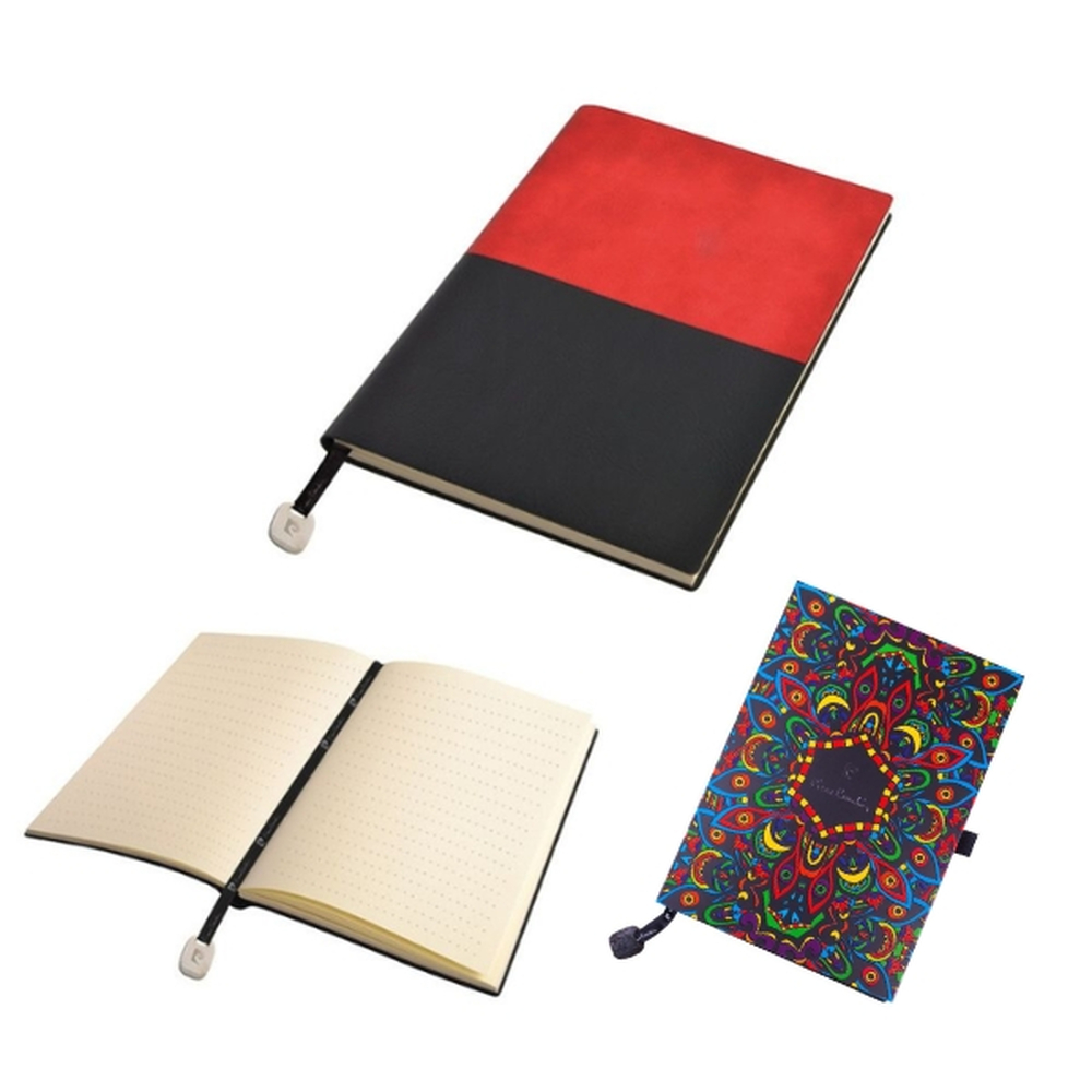 Notatnik A5 w kropki REPORTER Pierre Cardin