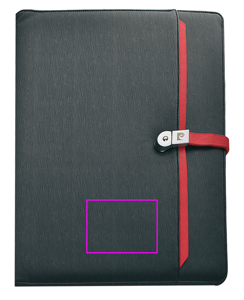 Folder z notatnikiem w linie i pamięcią USB 8GB DIMITRI Pierre Cardin