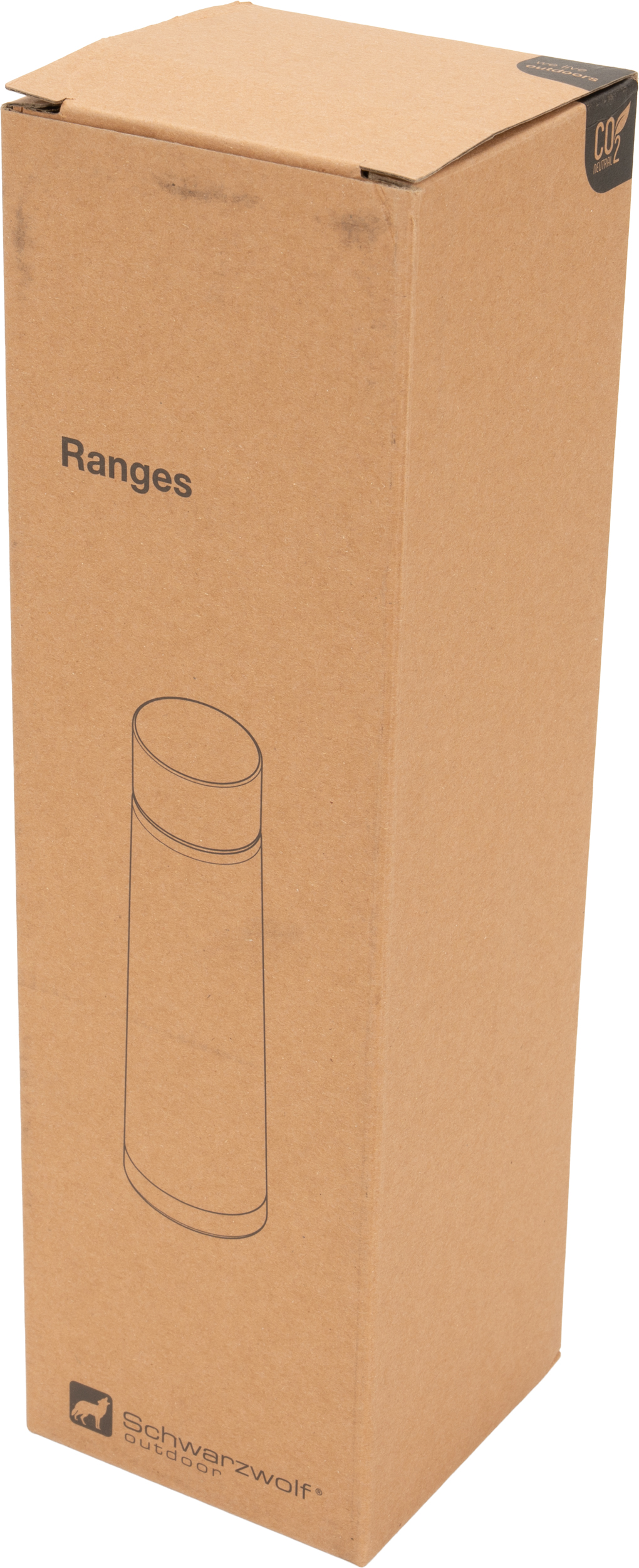 Termos próżniowy 1000 ml RANGES Schwarzwolf