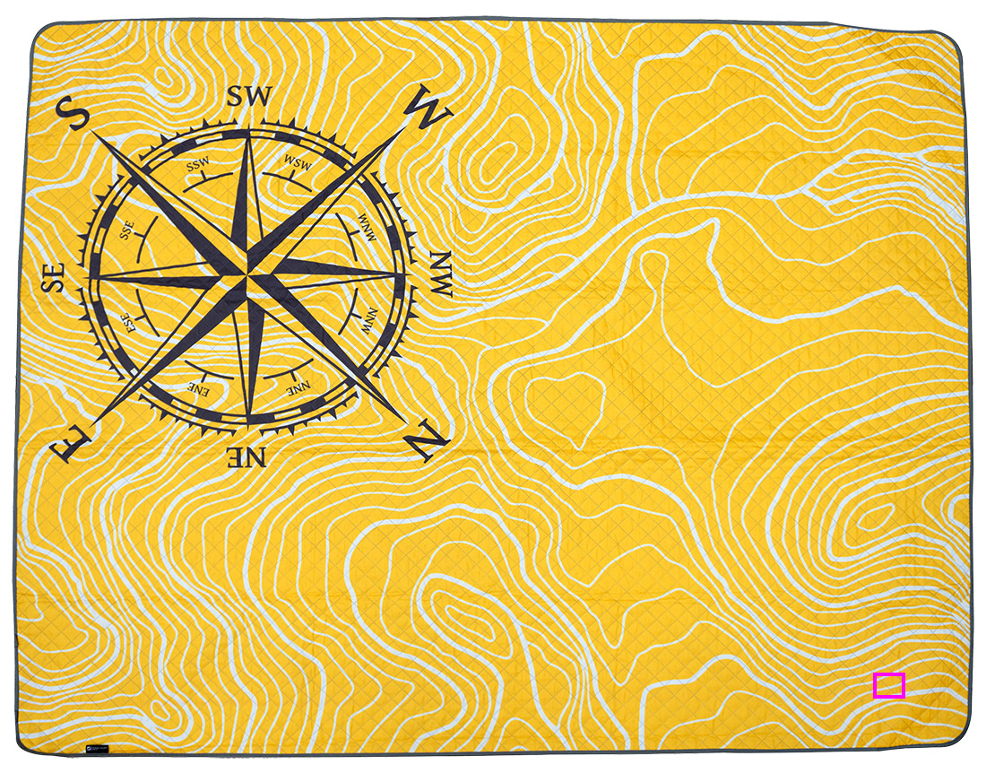 Koc piknikowy ALVERNIA Schwarzwolf