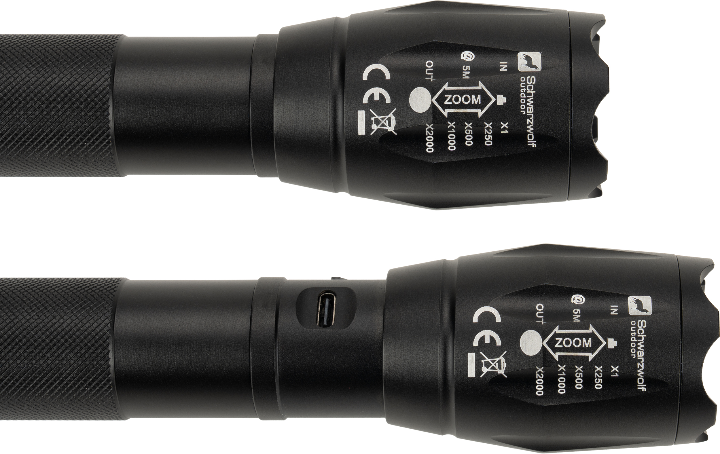 Latarka DELGADA Schwarzwolf