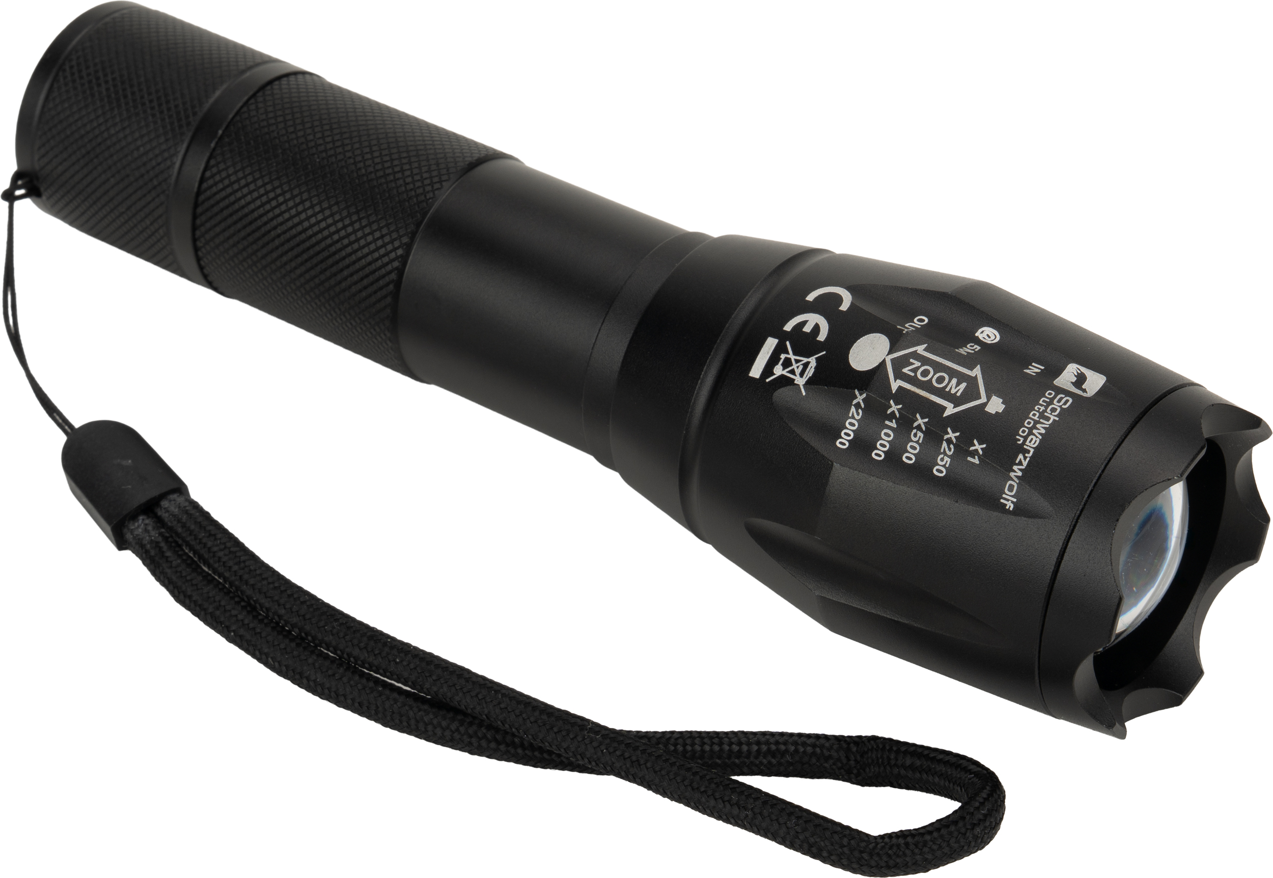 Latarka DELGADA Schwarzwolf