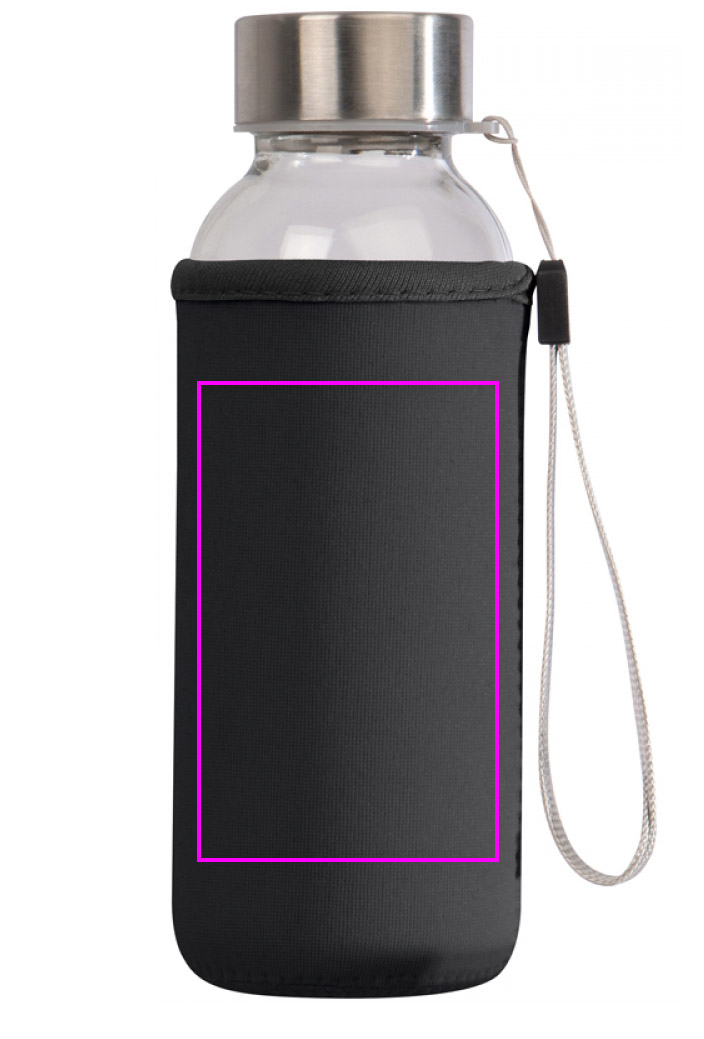 Butelka szklana z pokrowcem 300 ml LOTTE