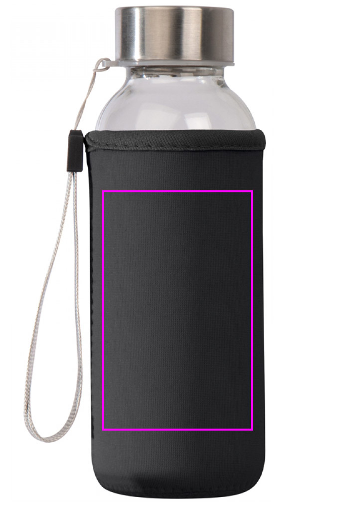 Butelka szklana z pokrowcem 300 ml LOTTE