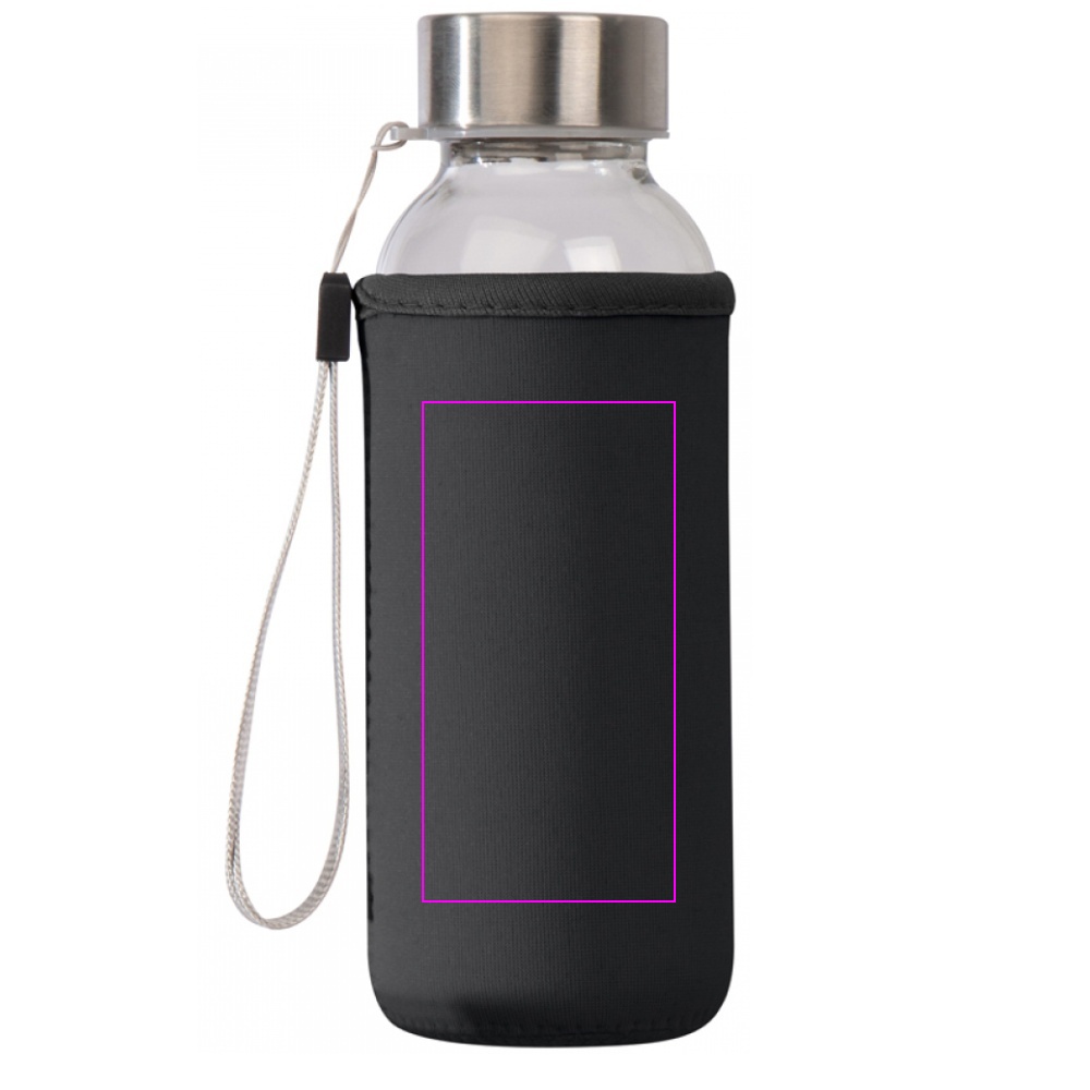Butelka szklana z pokrowcem 300 ml LOTTE