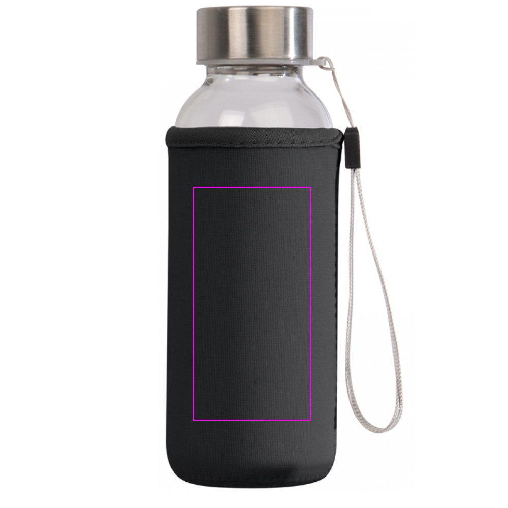 Butelka szklana z pokrowcem 300 ml LOTTE