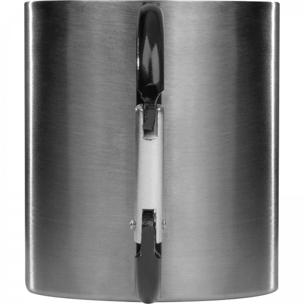 Kubek metalowy z karabińczykiem 200 ml ANGELICA