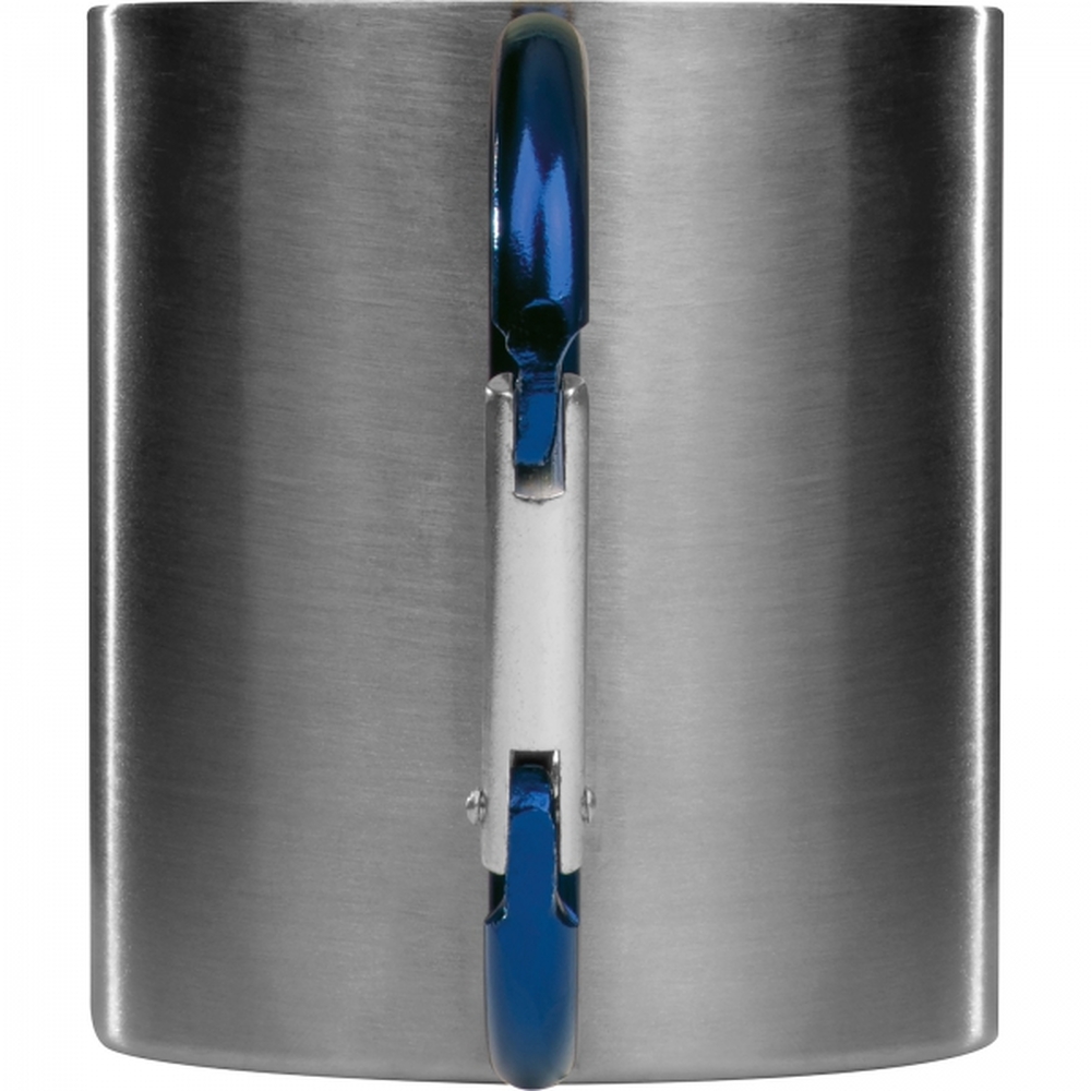 Kubek metalowy z karabińczykiem 200 ml ANGELICA