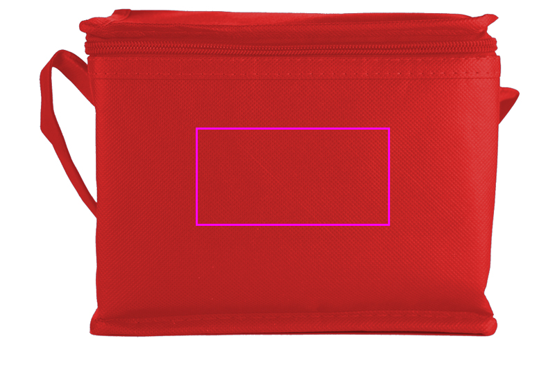 Torba termiczna non woven na 6 puszek 330 ml LUDMILA