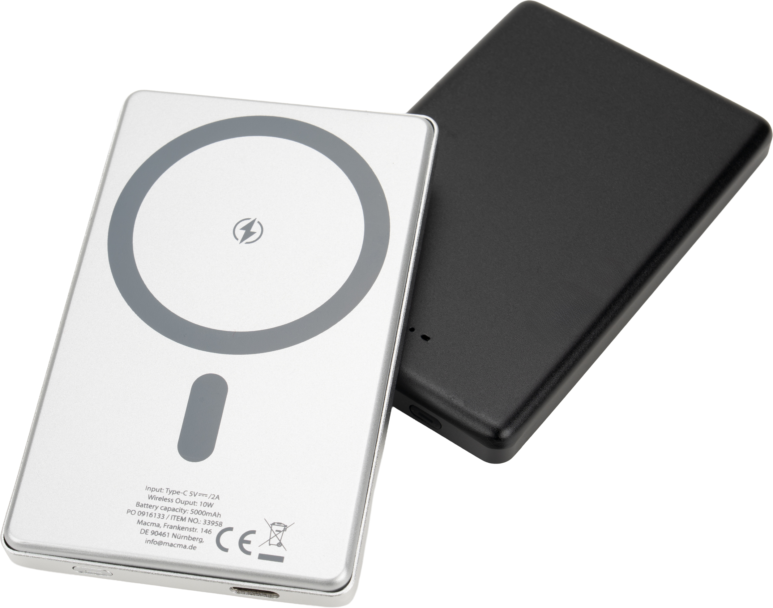 Power bank 5000 mAh z ładowarką indukcyjną Magsafe OLIMPIA