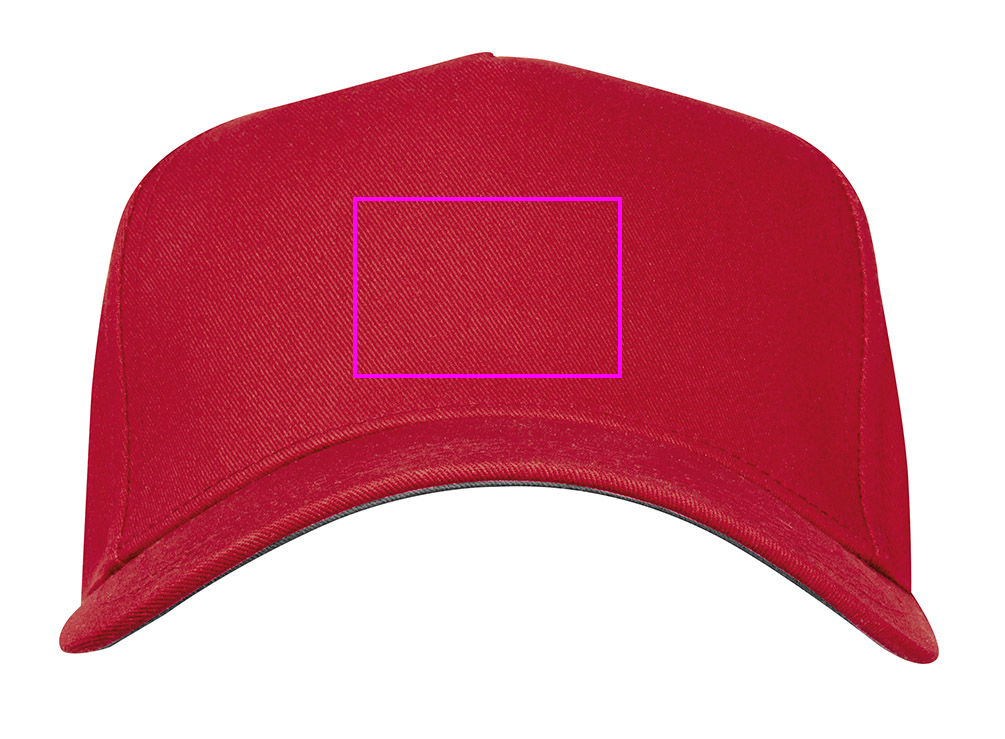 Czapka z daszkiem bawełniana 5 paneli 290 g/m2 AXEL