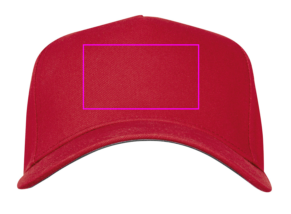 Czapka z daszkiem bawełniana 5 paneli 290 g/m2 AXEL