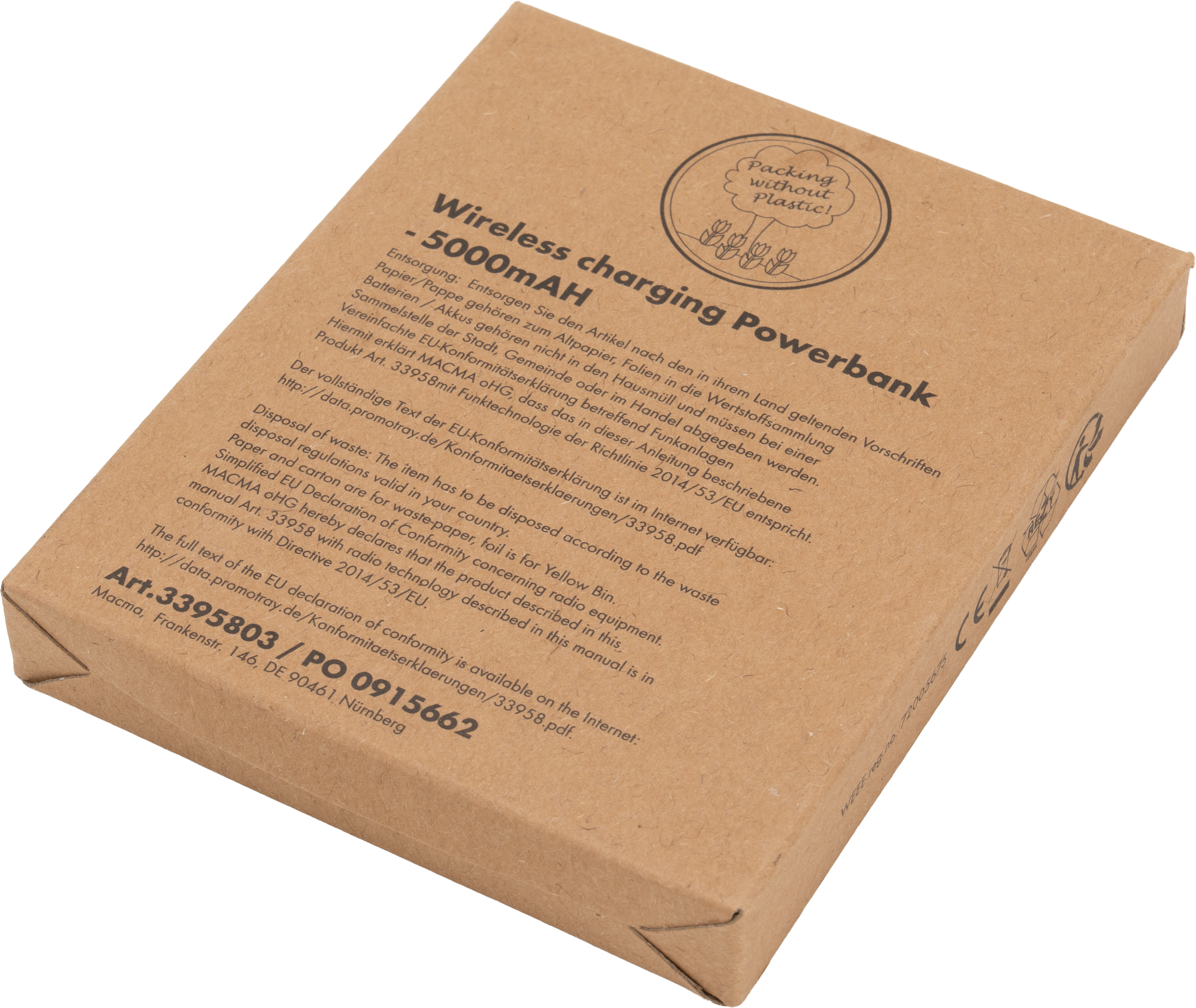 Power bank 5000 mAh z ładowarką indukcyjną Magsafe OLIMPIA