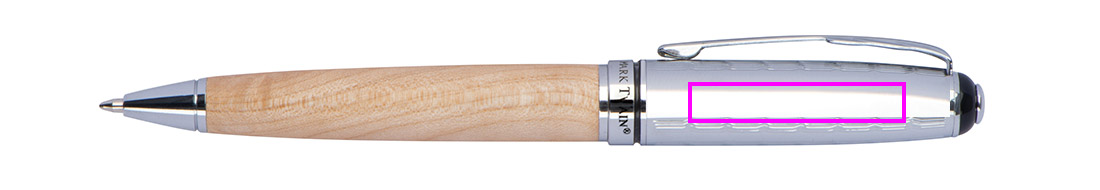 Zestaw piśmienny długopis i pióro kulkowe Mark Twain ROLAND