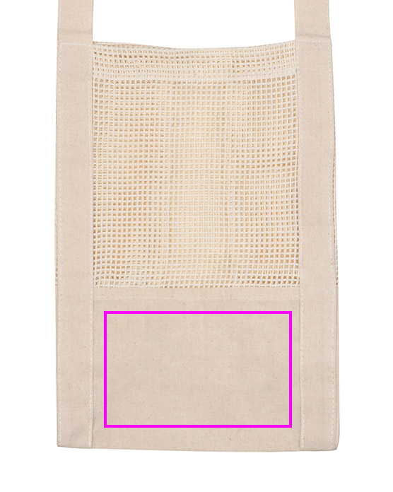 Torba bawełniana z siateczką 150 g/m2 BENEDIKT