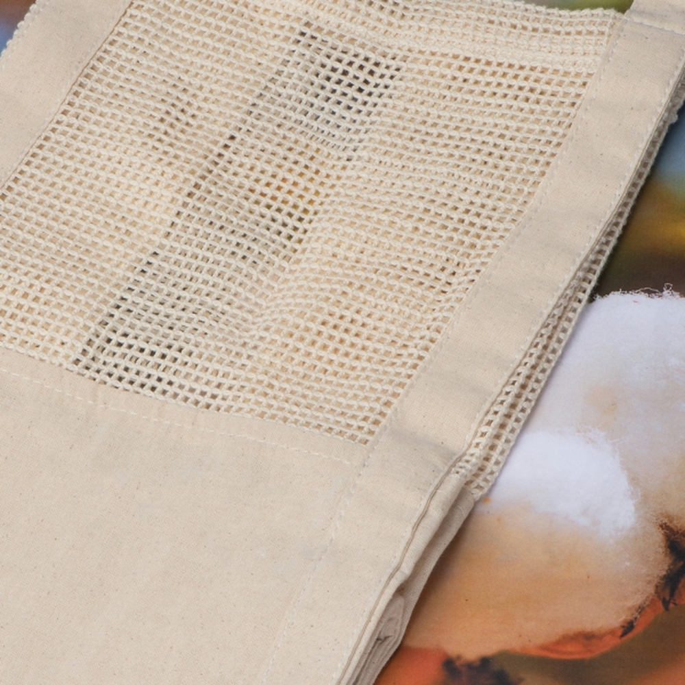 Torba bawełniana z siateczką 150 g/m2 BENEDIKT