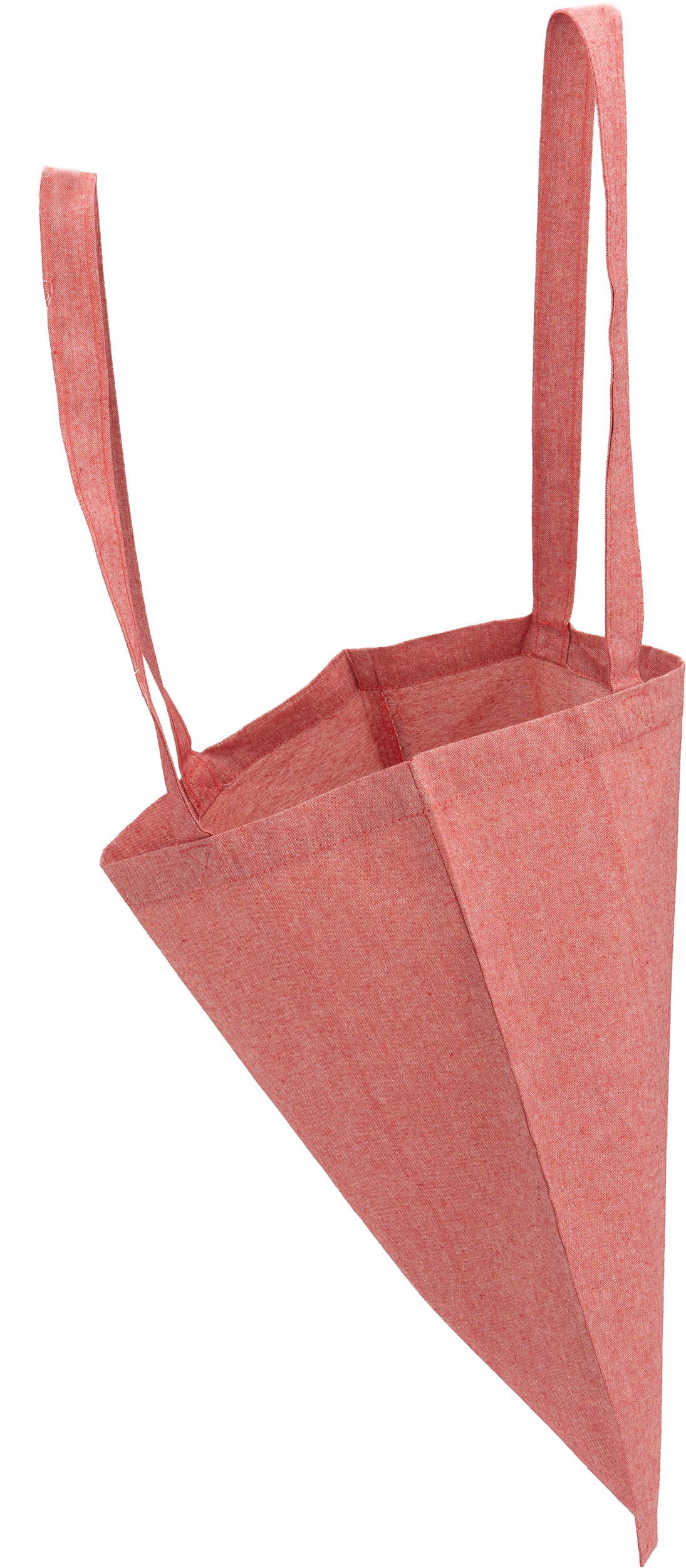 Torba bawełniana z recyklingu z długimi uszami 140 g/m2 LAMBERTO