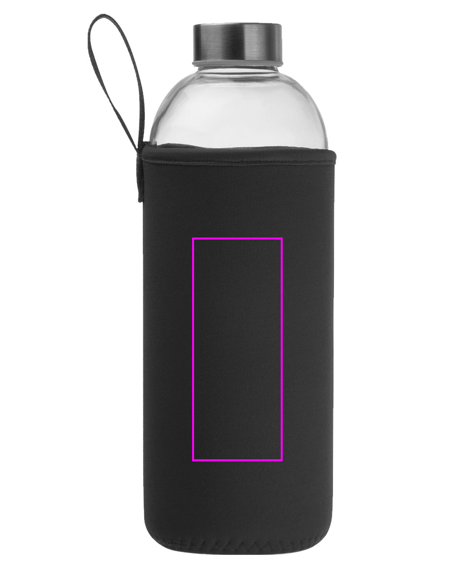 Butelka szklana z pokrowcem 1000 ml JESSICA