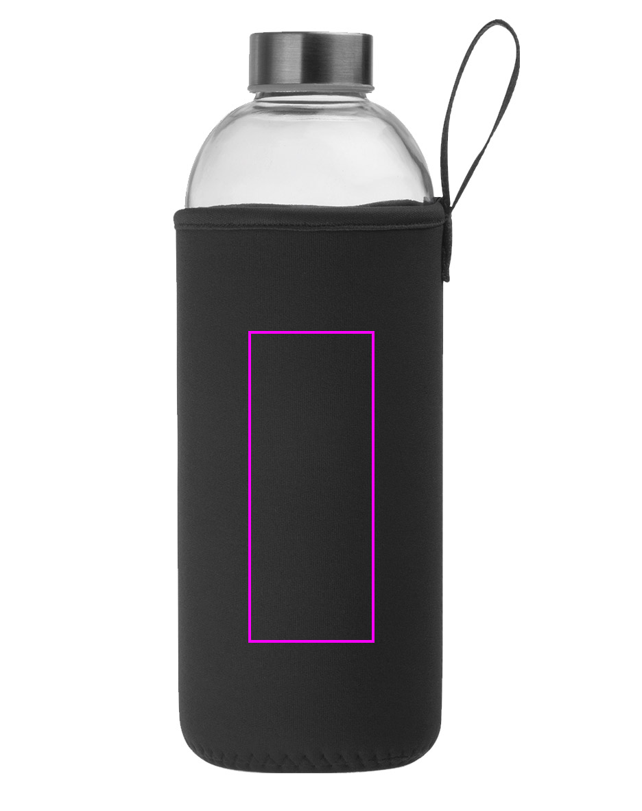 Butelka szklana z pokrowcem 1000 ml JESSICA