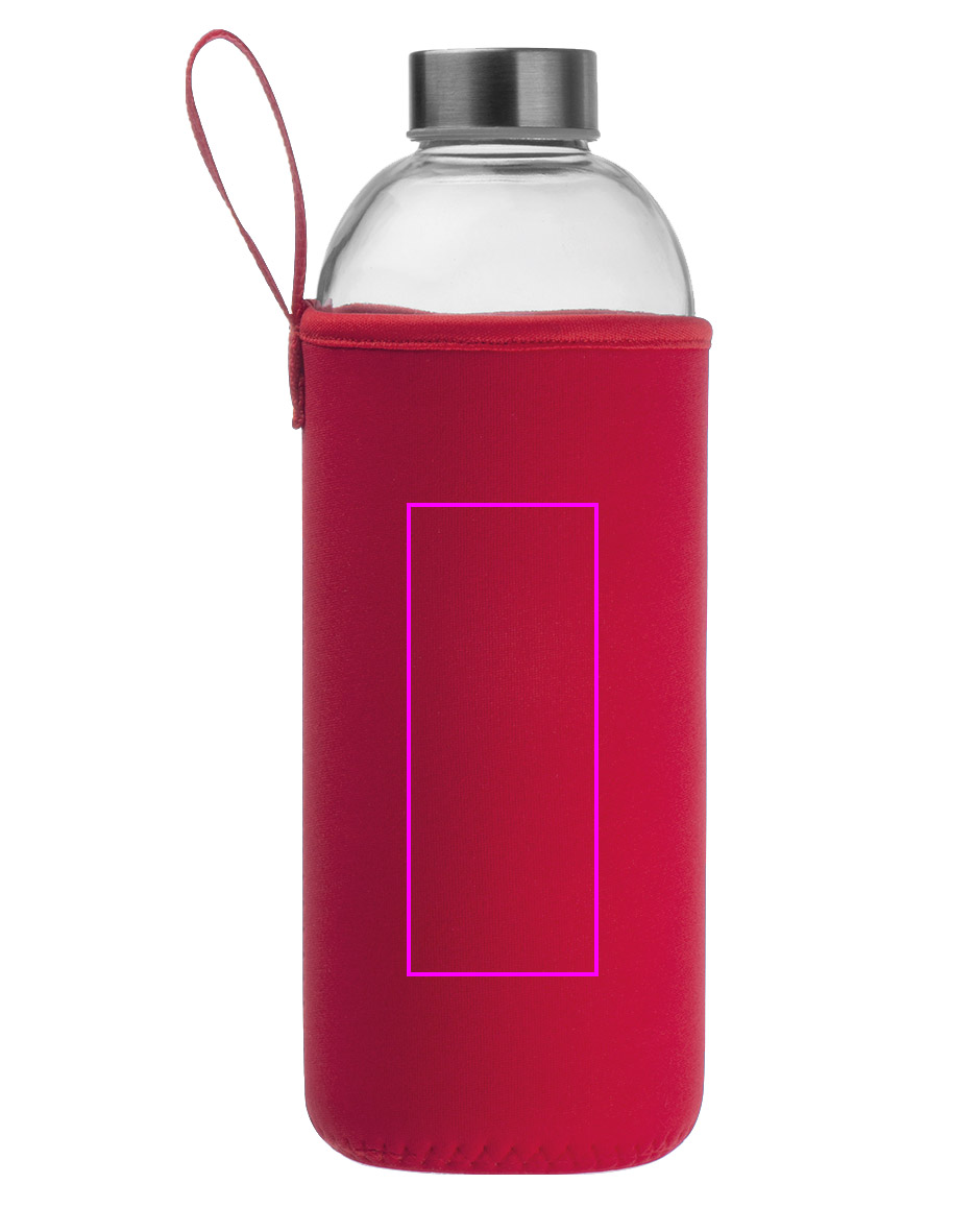 Butelka szklana z pokrowcem 1000 ml JESSICA