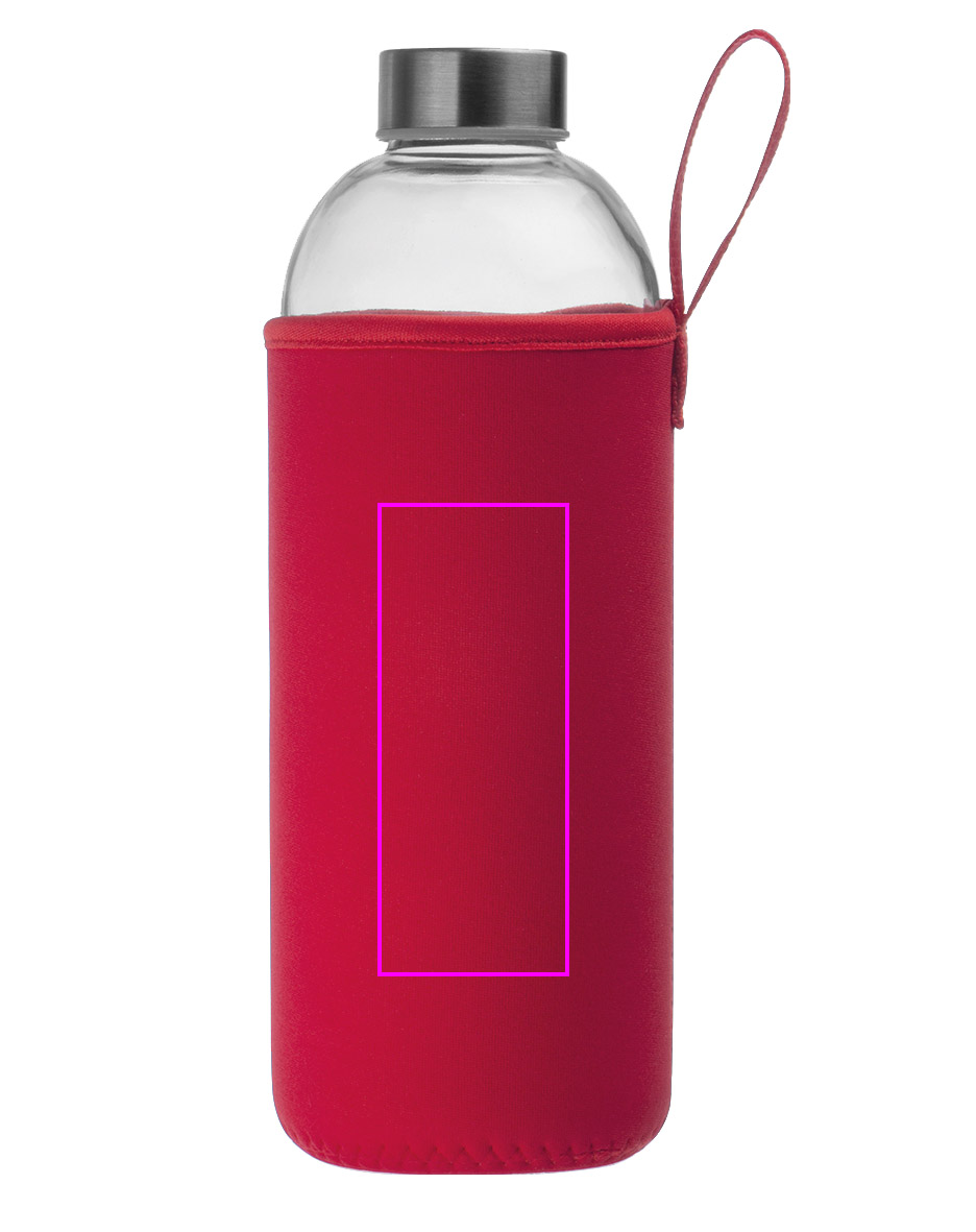 Butelka szklana z pokrowcem 1000 ml JESSICA