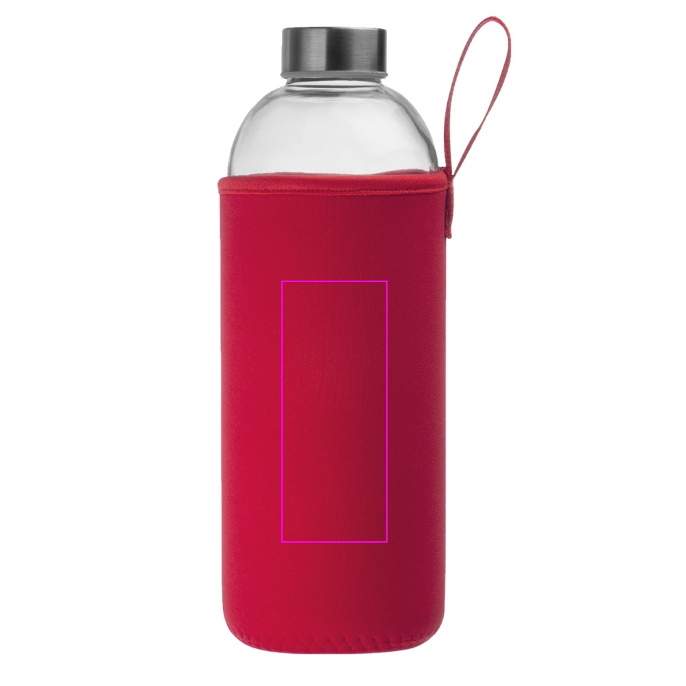 Butelka szklana z pokrowcem 1000 ml JESSICA