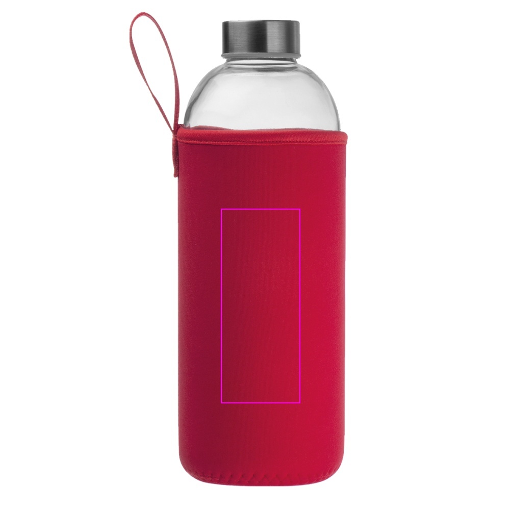 Butelka szklana z pokrowcem 1000 ml JESSICA