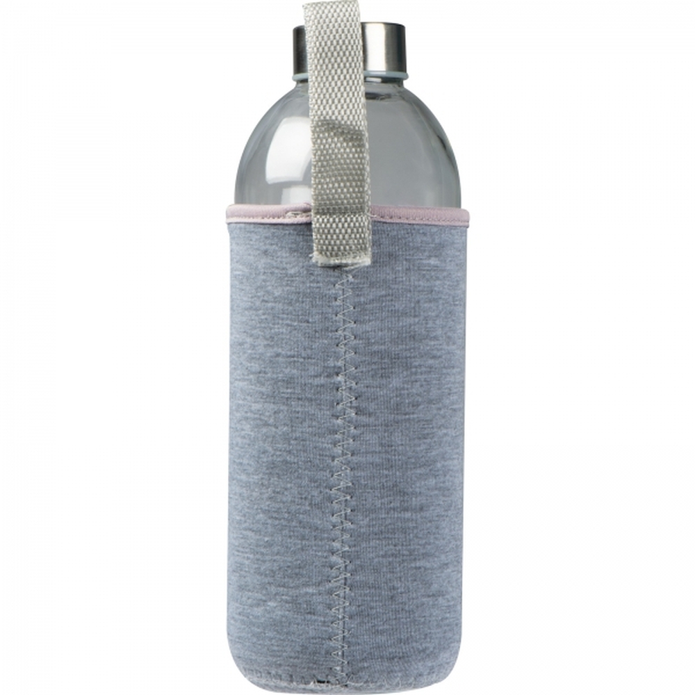 Butelka szklana z pokrowcem 1000 ml JESSICA