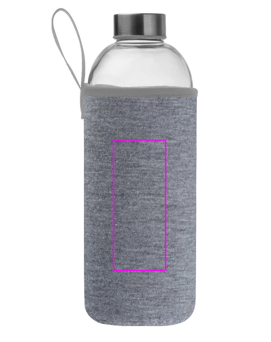 Butelka szklana z pokrowcem 1000 ml JESSICA