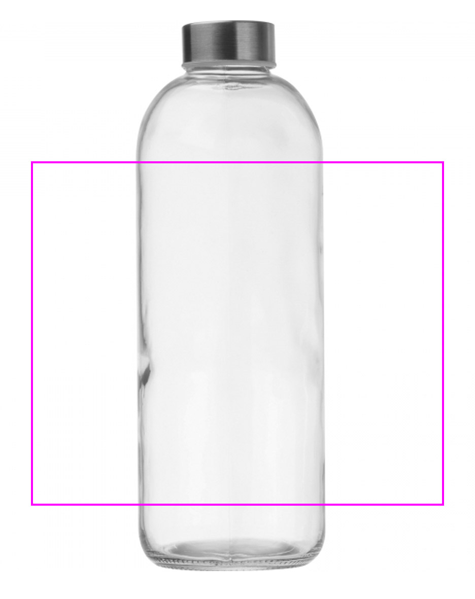 Butelka szklana z pokrowcem 1000 ml JESSICA