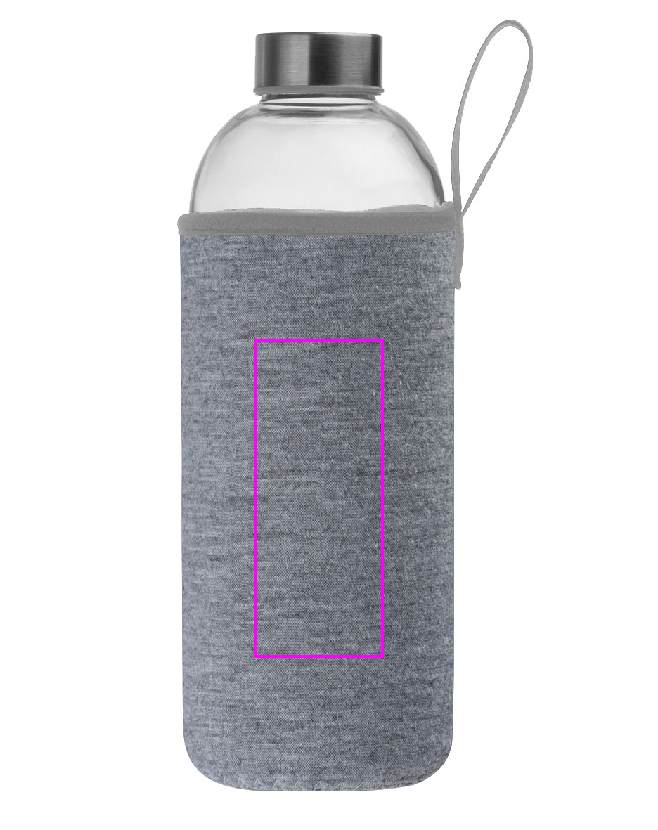 Butelka szklana z pokrowcem 1000 ml JESSICA