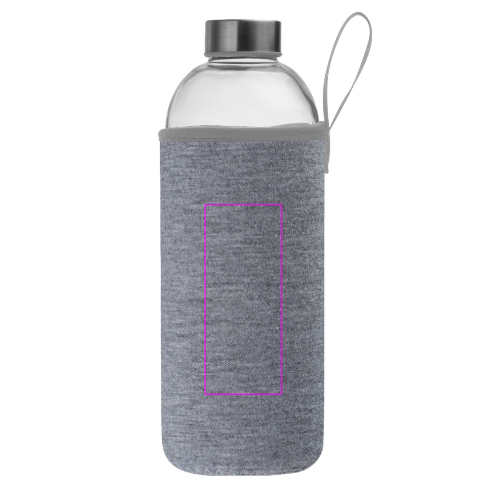 Butelka szklana z pokrowcem 1000 ml JESSICA