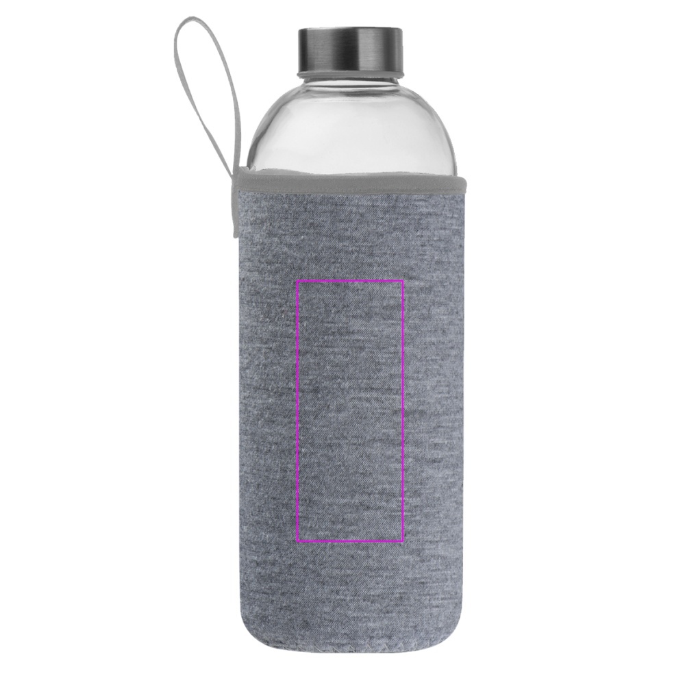 Butelka szklana z pokrowcem 1000 ml JESSICA