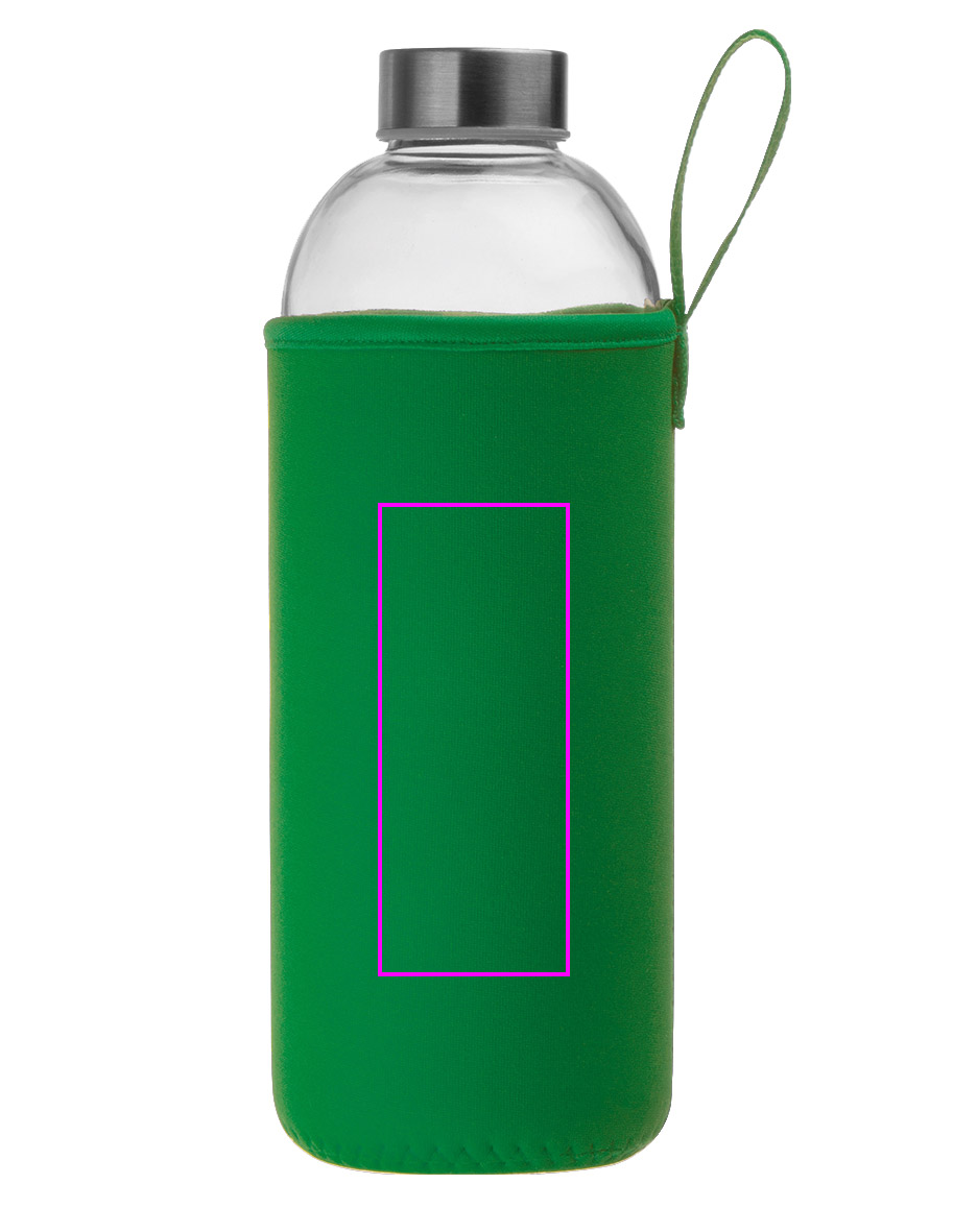 Butelka szklana z pokrowcem 1000 ml JESSICA