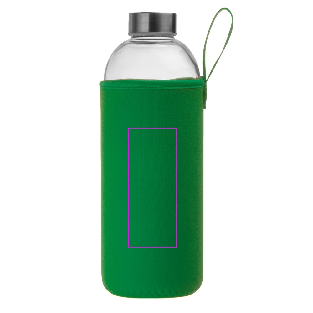 Butelka szklana z pokrowcem 1000 ml JESSICA