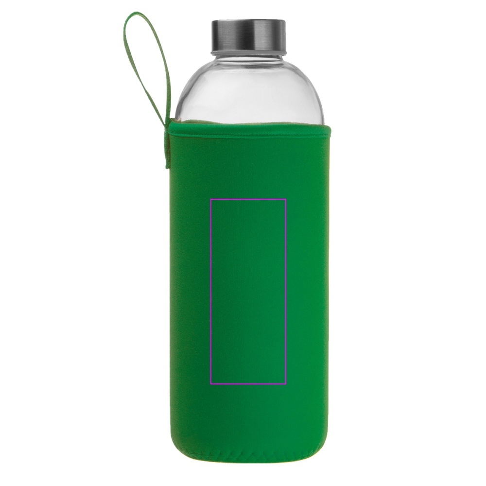 Butelka szklana z pokrowcem 1000 ml JESSICA